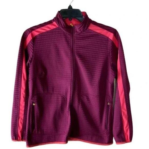 Nike Golf Jacket Women's Size Medium Long Sleeves Pockets Textured Activewear - Picture 3 of 11